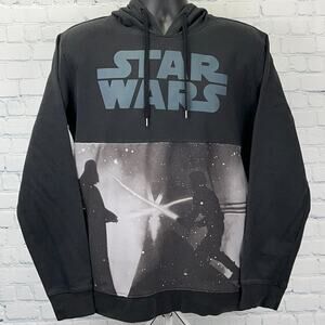 Star Wars Empire Strikes Back Hoodie Movie Film Hooded Sweatshirt Black L Large